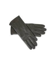 Transmission Leather gloves olive