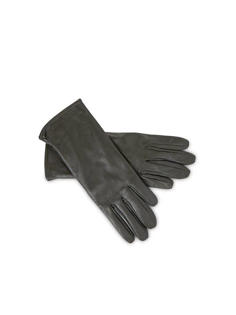Transmission Lederhandschuhe oliv