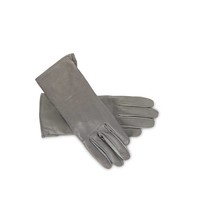 Transmission Leather gloves grey