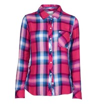 Rails Checkered blouse pink