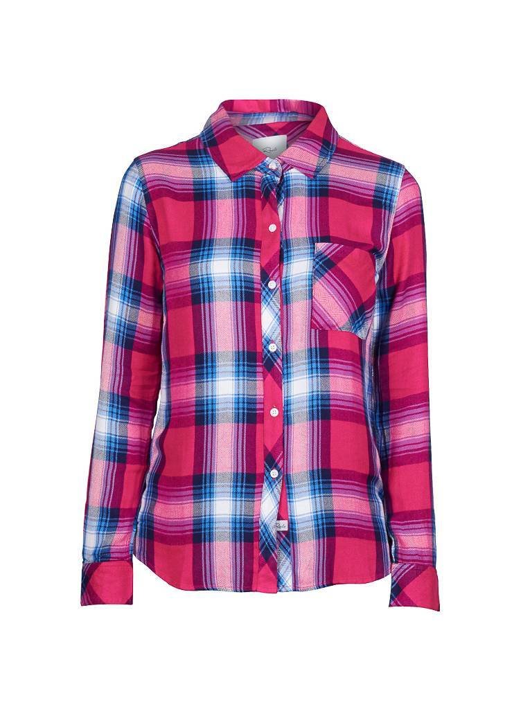 Rails Blouse checkered pink
