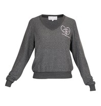 Wildfox Forgive Me sweater zwart