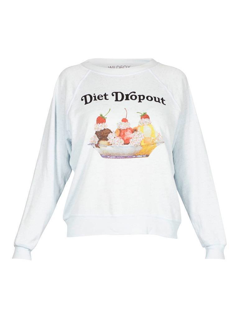 Diät-Dropout Wildfox Pullover Licht