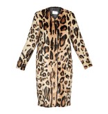 STAND Clair leopard coat brown