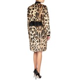 STAND Clair leopard coat brown