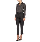 Vince Blouse black with gray pattern