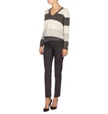 Vince Striped sweater gray