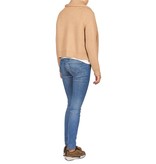 Vince Vest met grote kraag beige