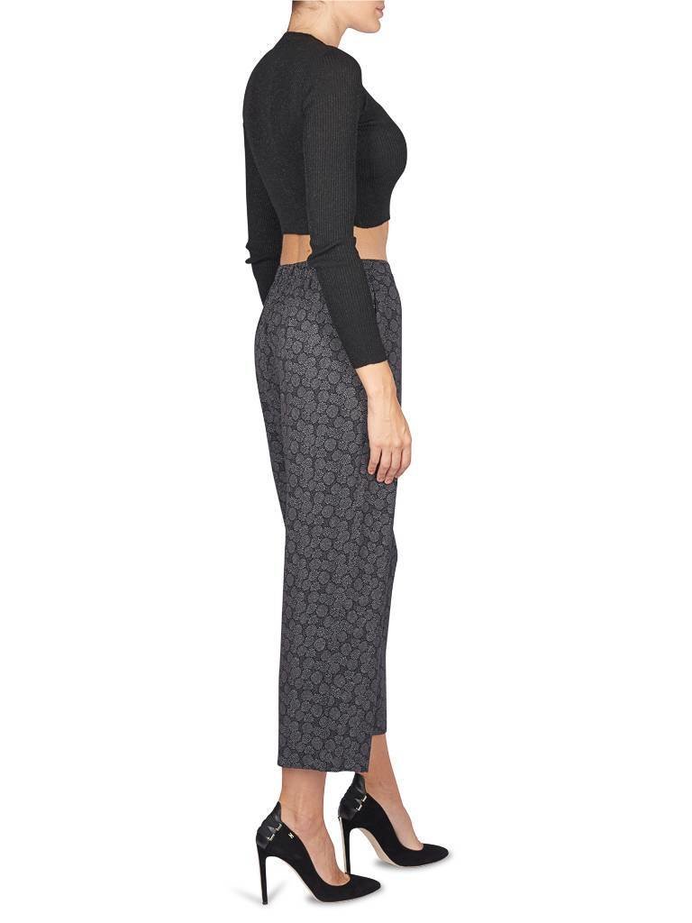 Vince Pantalon met print zwart