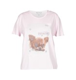 Wildfox Gefühl ruff T-Shirt mit rosa