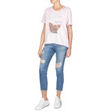 Wildfox Gefühl ruff T-Shirt mit rosa