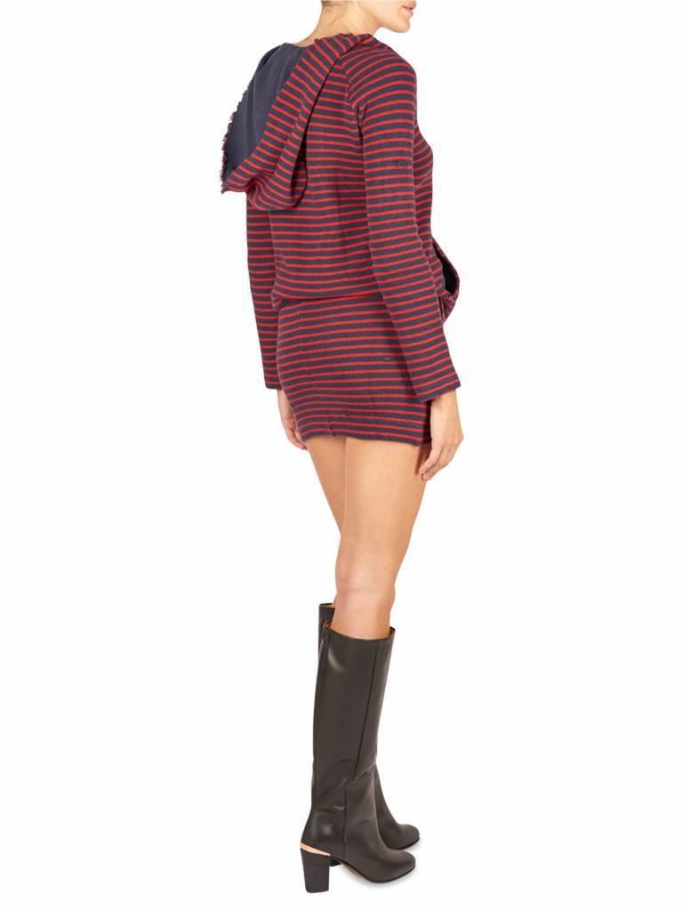 Zoe Karssen Slim fit mini skirt red