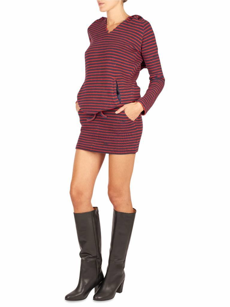 Zoe Karssen Slim fit mini rok rood