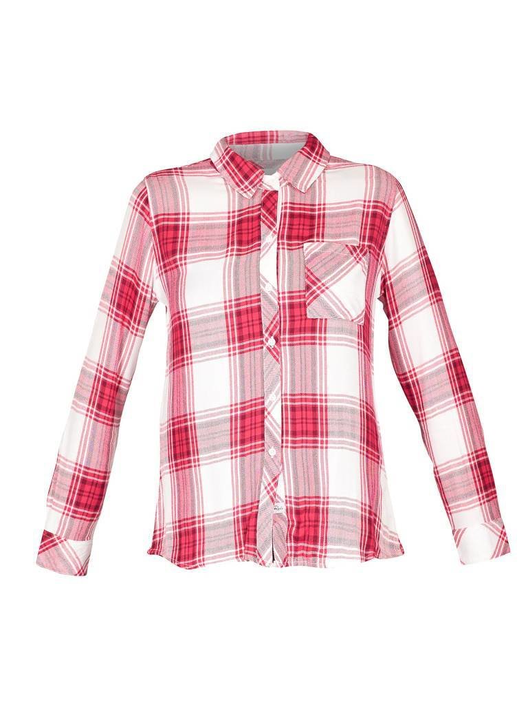Rails Checkered Blouse red-white