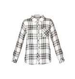 Rails Checkered blouse white-black