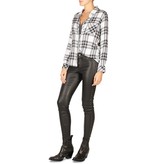 Rails Checkered blouse white-black