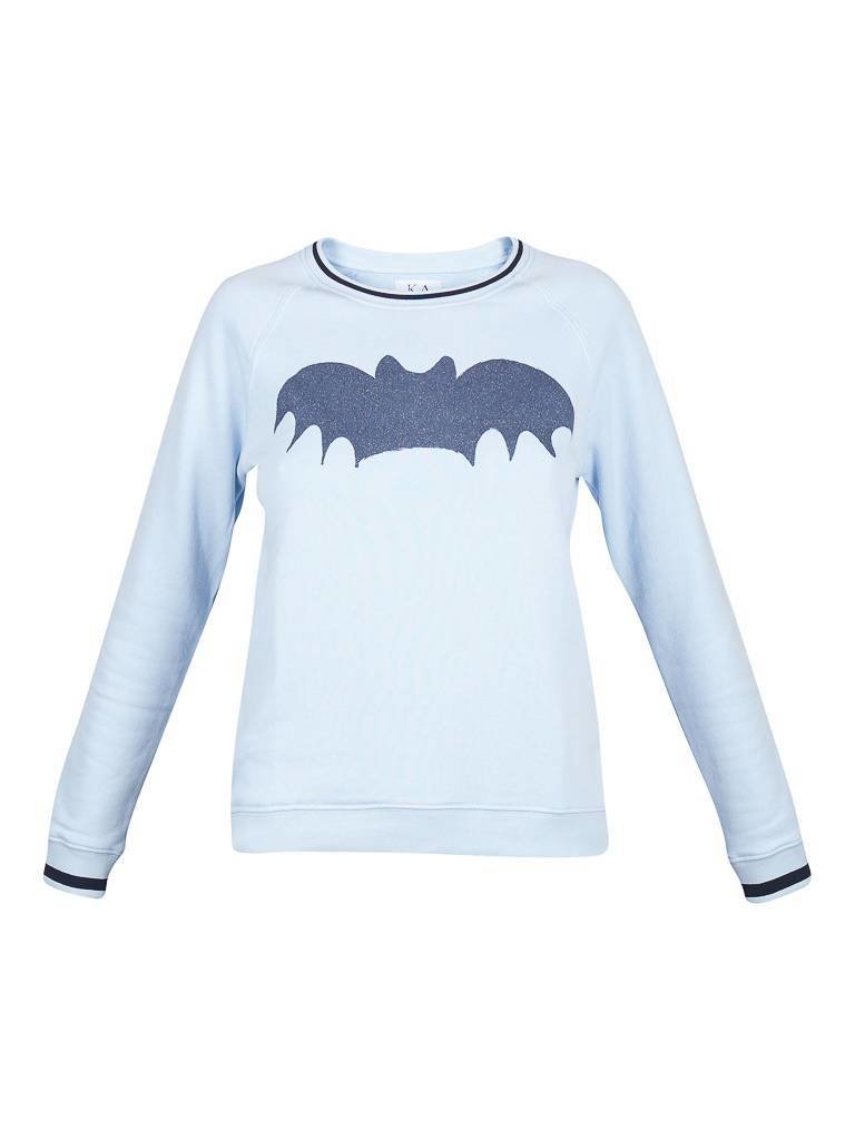 Zoe Karssen Bat sweater lichtblauw