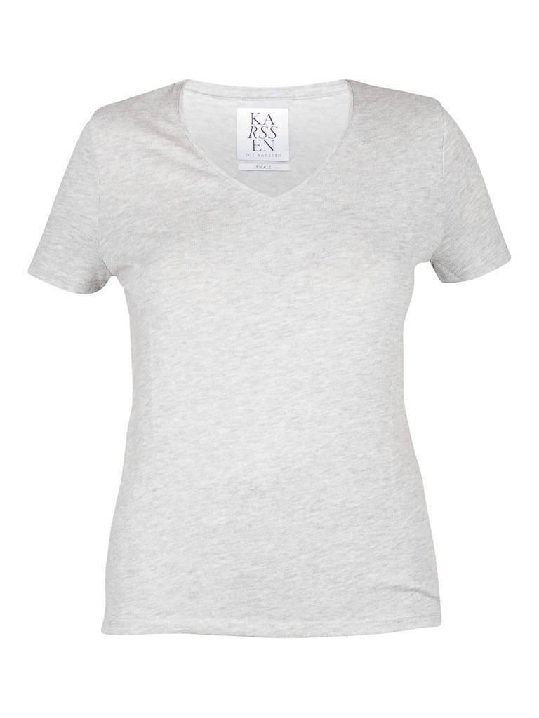 Zoe Karssen v-hals t-shirt grijs