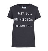Zoe Karssen Rock 'n roll T-Shirt schwarz