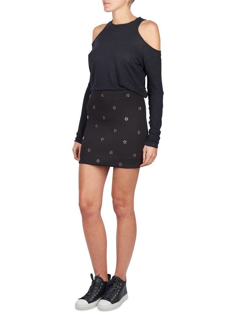 Zoe Karssen Silver stars rok zwart