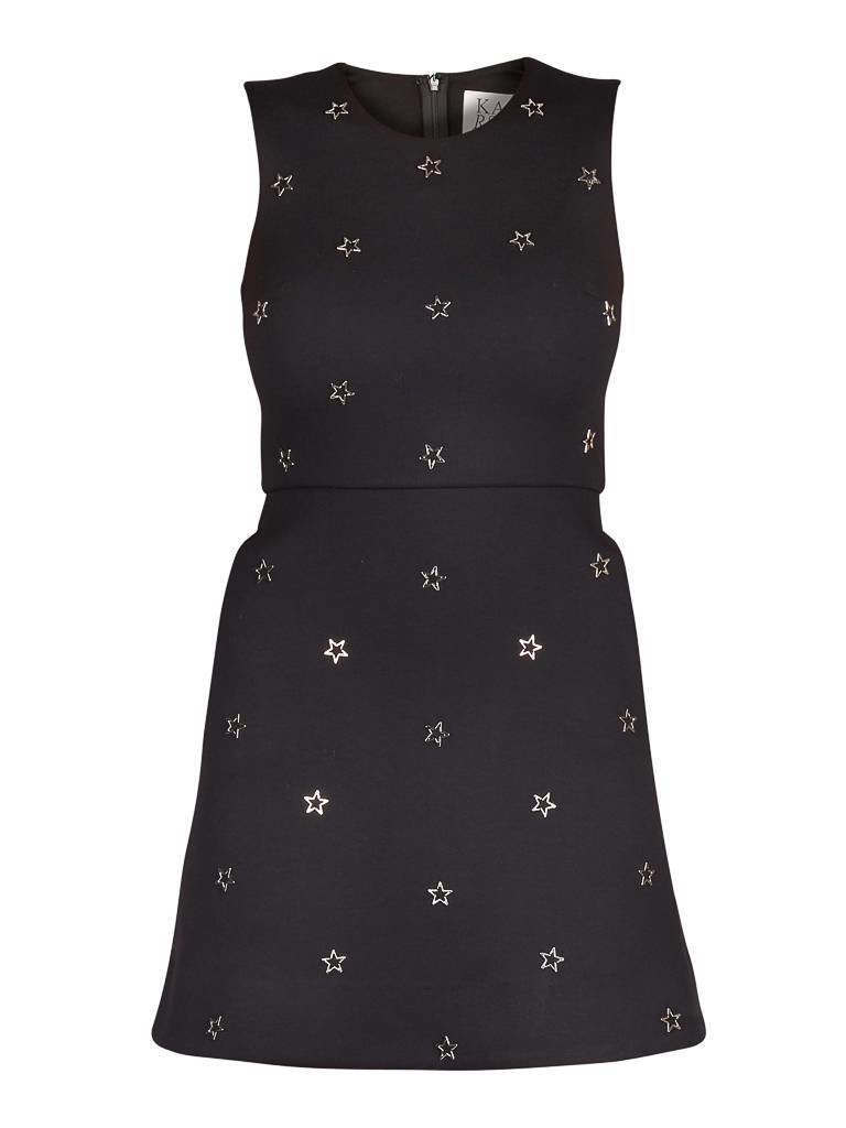 Zoe Karssen Silver stars jurk zwart