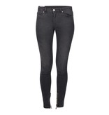 Zoe Karssen Black Biker skinny jeans black