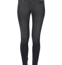 Zoe Karssen Black Biker skinny jeans zwart