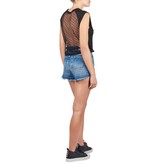 Zoe Karssen Cartoon eyes shorts blue