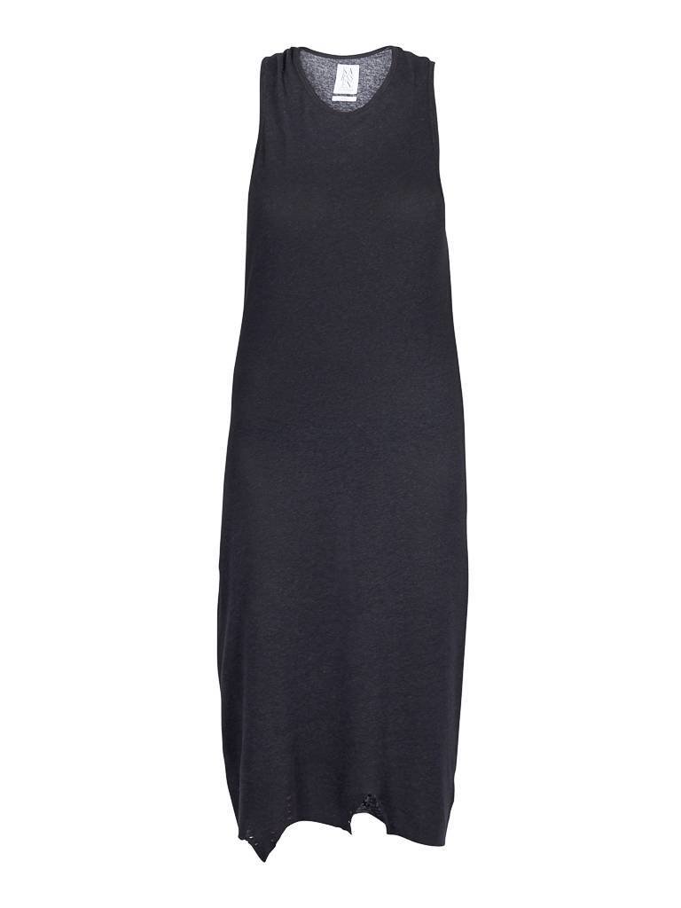 Zoe Karssen Destroyed Hem Kleid schwarz