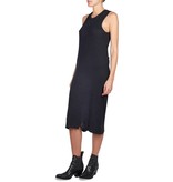 Zoe Karssen Destroyed Hem Kleid schwarz