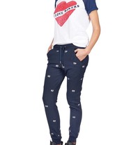 Zoe Karssen I Love Bikers raglan t-shirt wit