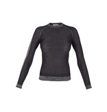 Zoe Karssen Silver Lurex Pullover schwarz