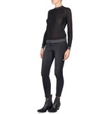 Zoe Karssen Silver Lurex Pullover schwarz