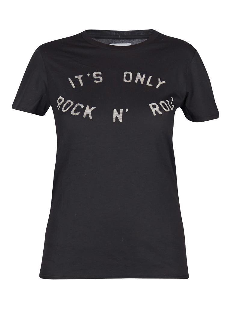 Zoe Karssen Only Rock 'n Roll-T-Shirt schwarz