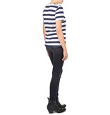 Zoe Karssen Cartoon Eyes T-Shirt gestreift