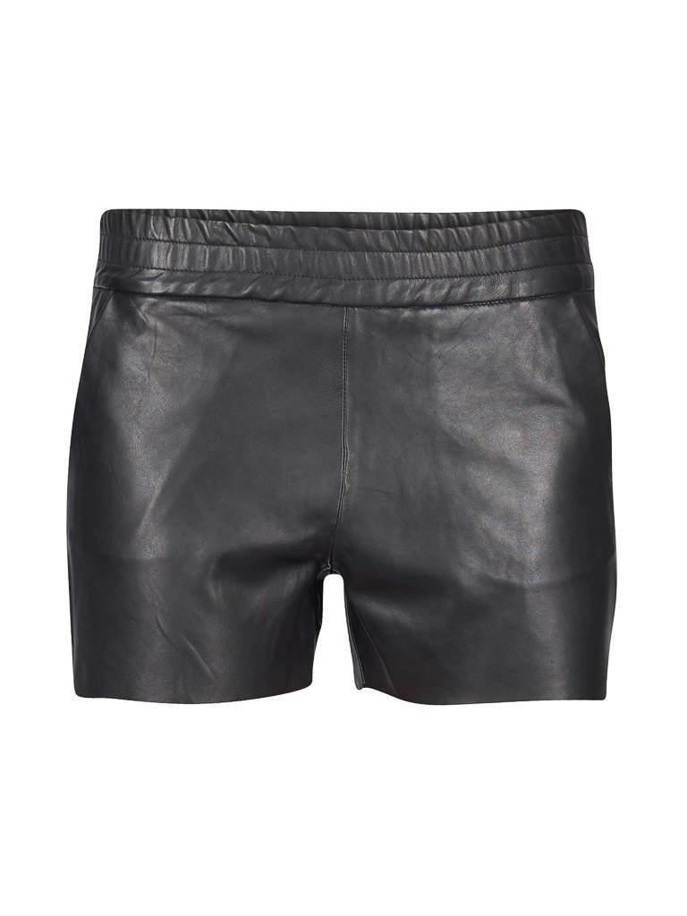 Zoe Karssen Leather shorts black