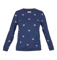 Zoe Karssen Cartoon eyes sweater dark blue