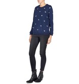 Zoe Karssen Cartoon eyes sweater dark blue