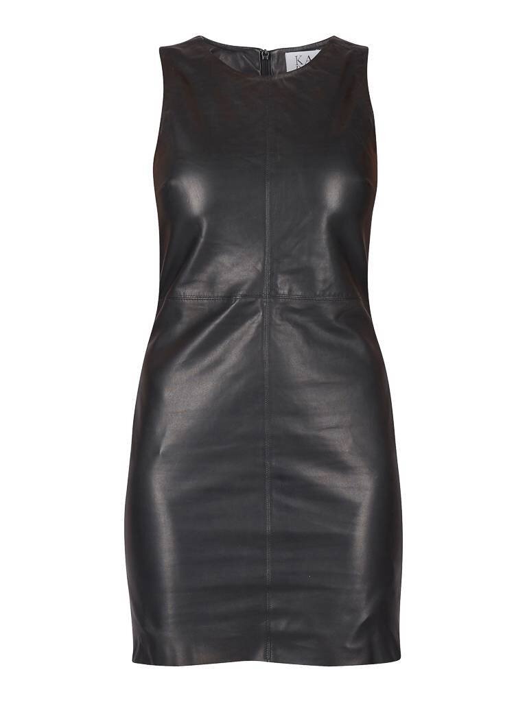 Zoe Karssen Leather dress black