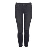Zoe Karssen Rip 'n Roll skinny jeans zwart