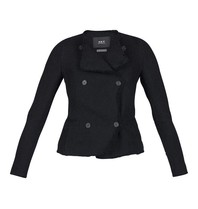 SET Double breasted blazer black