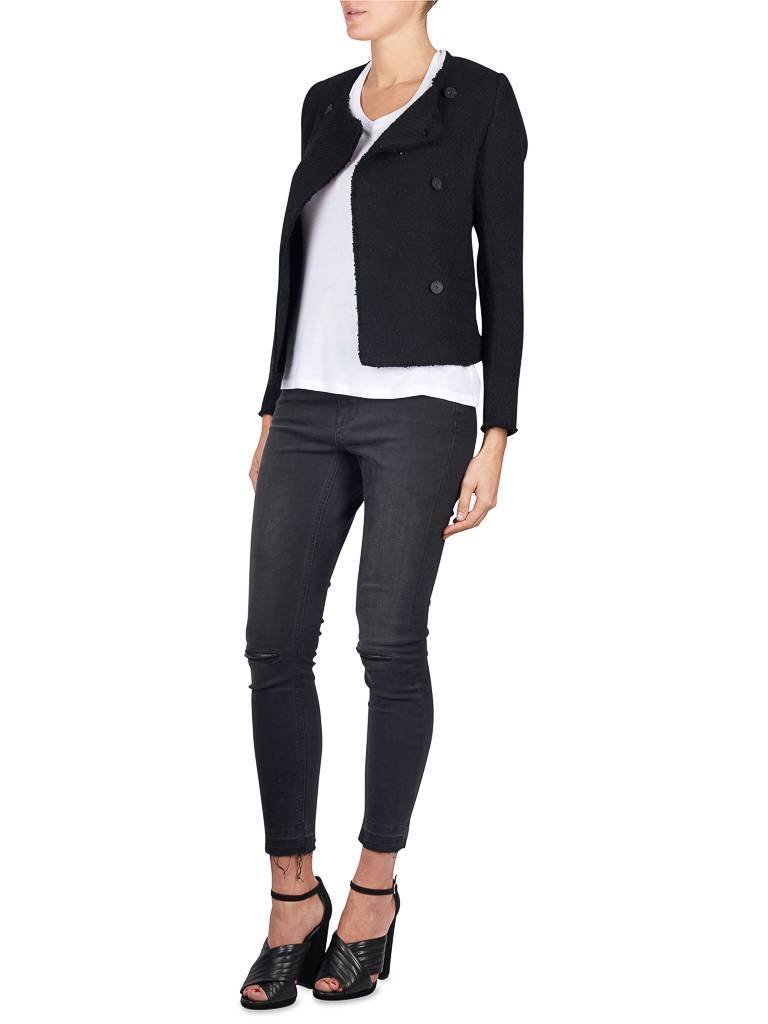 SET Zweireiher Blazer schwarz