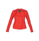 SET Double breasted blazer rood