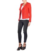 SET Double breasted blazer rood