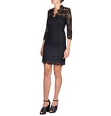 SET Lace midi dress black