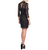 SET Lace midi dress black