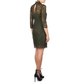 SET Lace midi dress dark green