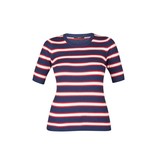 SET Pullover striped blue
