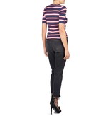 SET Pullover striped blue