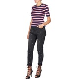 SET Pullover striped blue